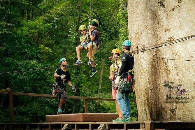 Phuket-Phang Nga: White Water Rafting 7 km.-Zipline-ATV-Lunch - Waterfall trekking and a swim at 11:30