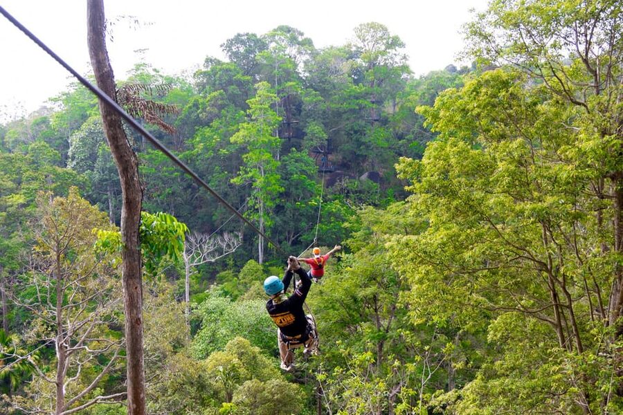 Phuket: Rainforest Eco Zipline Expedition - Timing, weather, and the short finish