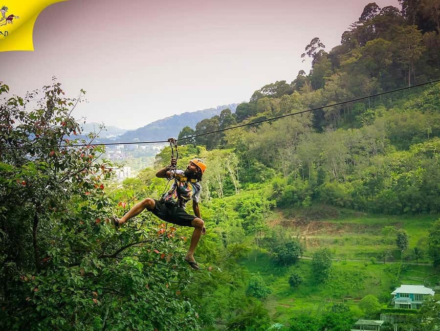 Phuket Skyline Adventure Ziplines - The highest swing and the Skyline Jungle Luge