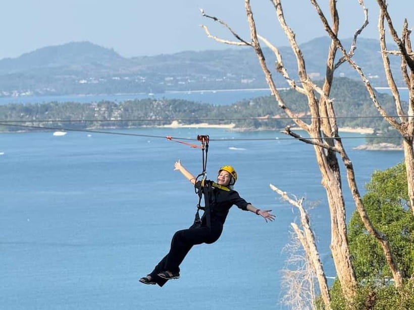 Phuket: Skyline Flying Zipline by the Sea Experience - The Superman and Honeymoon lines
