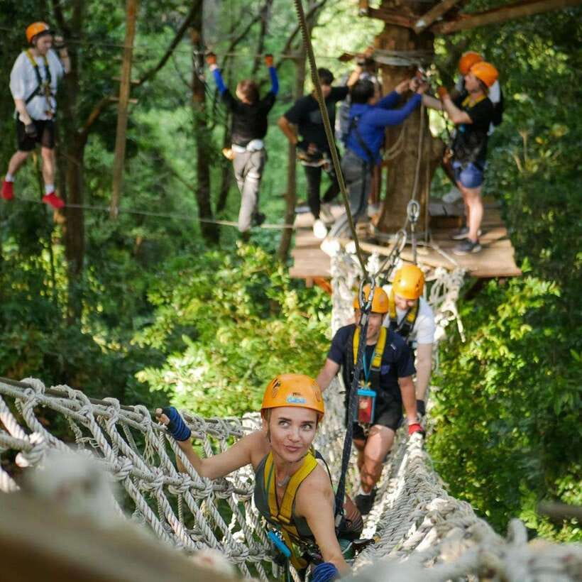 Phuket Ultimate Combo: Jungle ATV & Zipline Adventure - The viewpoint gives you a calm opening