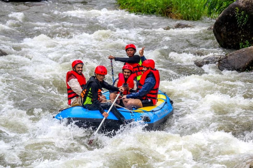 Phuket: White Rafting, Zippline, ATV and mini Safari - Preparing for the 5.5-kilometer river run