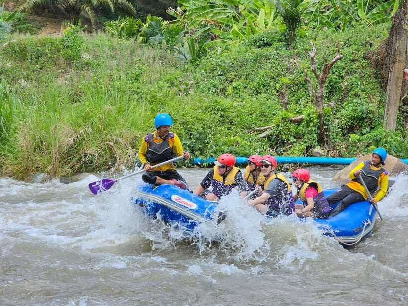 Phuket: White Water Rafting, ATV, and Zipline Adventure - Suwankuha Temple and the Monkey Cave