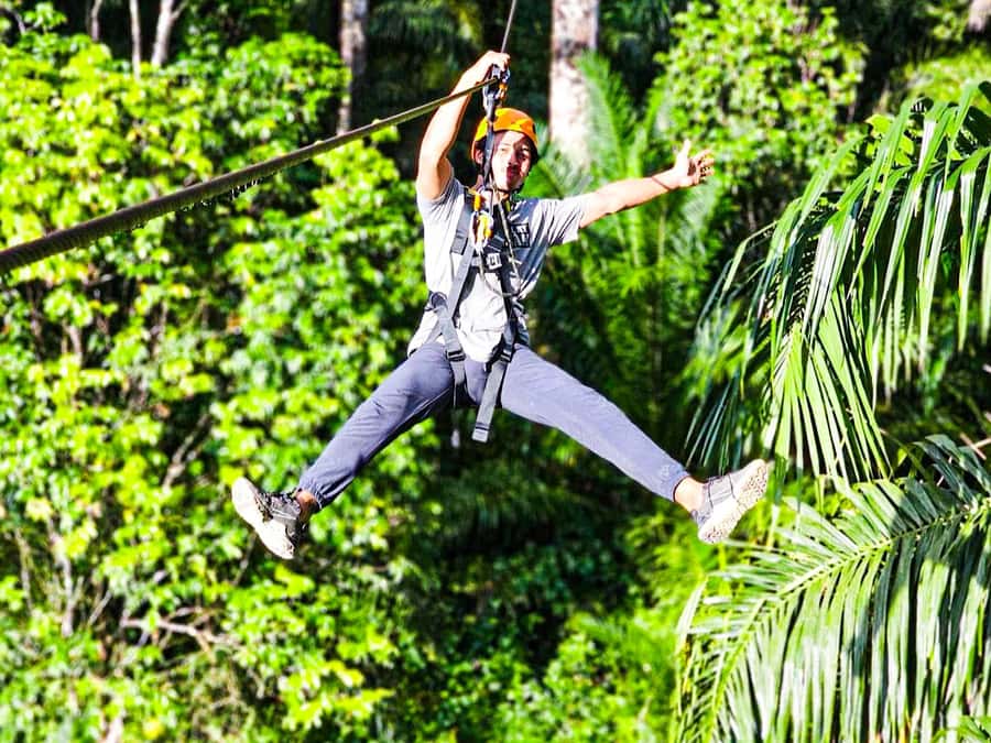 Phuket: Zip Line & ATV Adventure with Hotel Transfer Option - Mountain views and changing weather