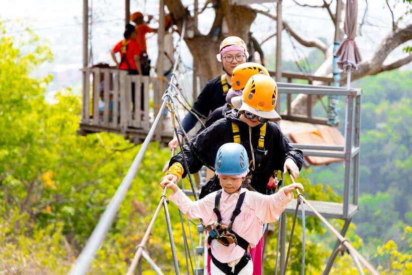 Phuket: Zipline Flying Higher than a Hawk with ATV Option - Taking to the trees on the zipline course