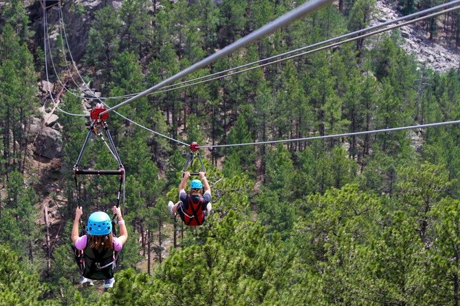 Pinnacle Zipline Tour in Keystone - What happens before the first line