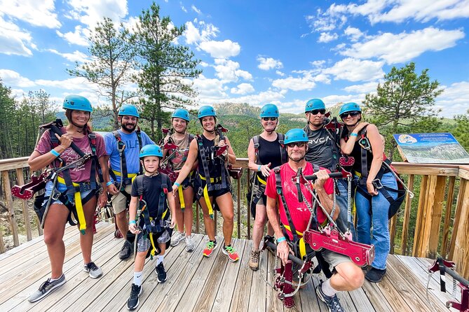 Pinnacle Zipline Tour in Keystone - Light hiking between platforms
