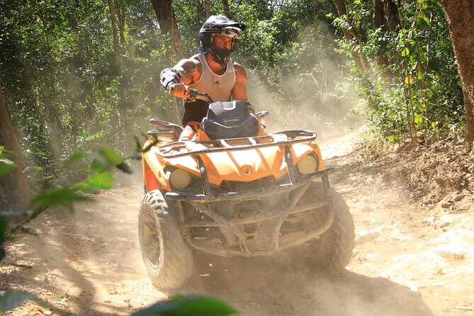 Playa del Carmen Maya Adrenaline Day ATV Zipline and Cenote - Lunch makes the five-hour format easier