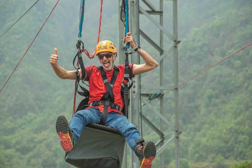 Pokhara: Experience The World's Steepest Zipline - The 56-degree launch