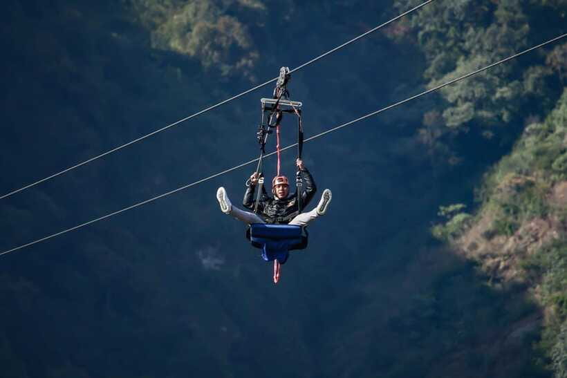 Pokhara: Experience The World's Steepest Zipline - Finishing near the bungee area