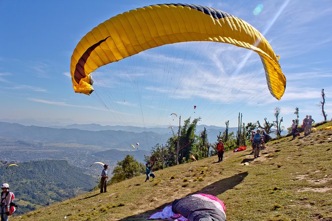 Pokhara Zipline Flying - Landing near Hyangja and what happens next