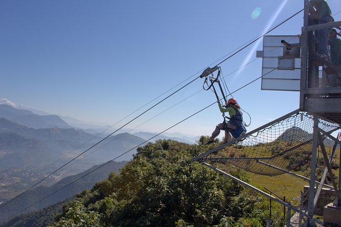 Pokhara Zipline Flying - The 1.8-kilometer flight over the forest