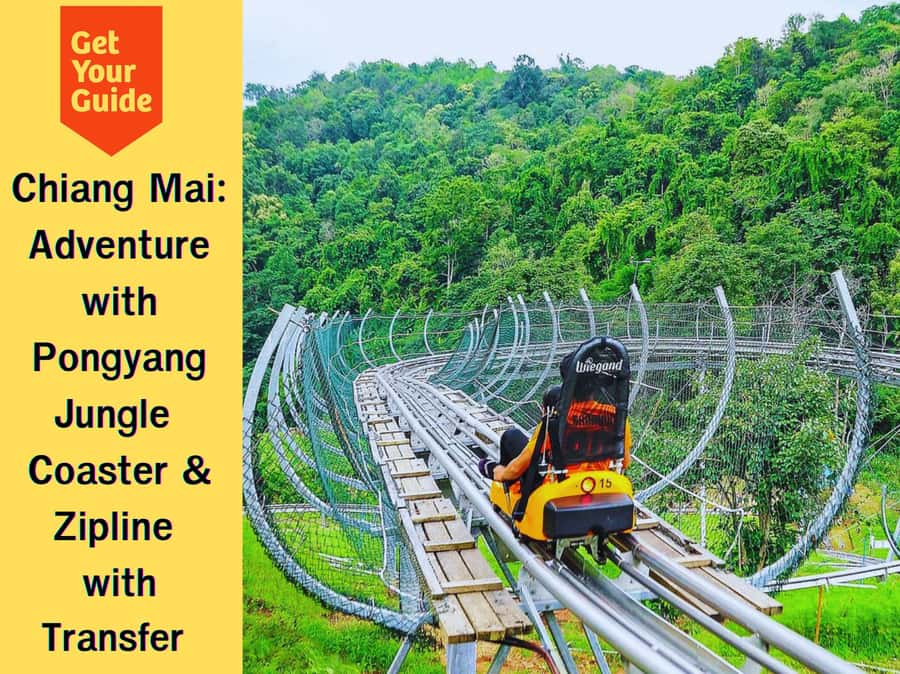 Pongyang Jungle Coaster & Zipline (Transfer) - Ziplining Above Northern Thailand