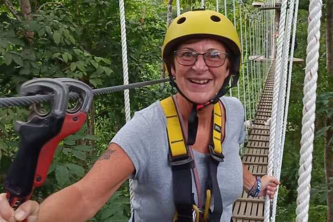 Private Tour To Kong Forest Included ATV and Flying Zipline Activity - Flying above the forest on the zipline