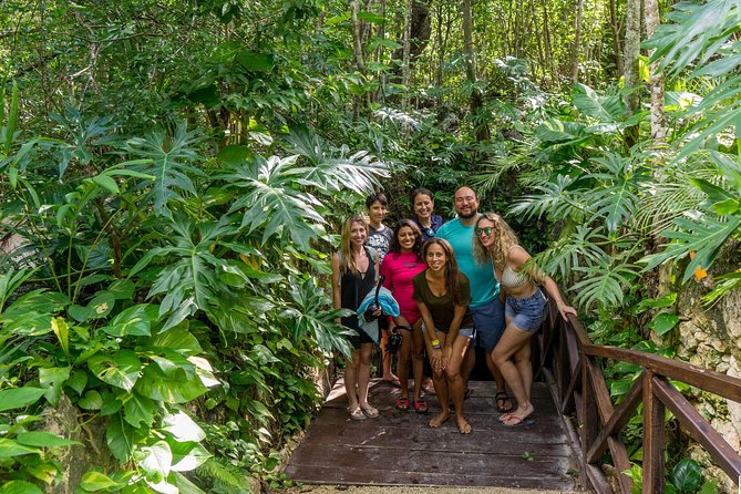 Private Tour with 3 Cenotes + 5 Zip-lines + Mayan Lunch - What private really means here