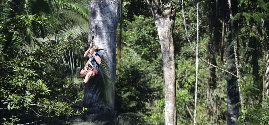 Puerto Maldonado: Jungle Adventure |Zipline + Canopy + Kayak - Starting at 9:00 a.m. with a 45-minute boat ride