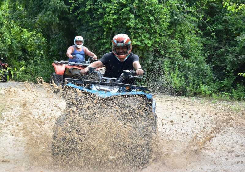 Puerto Morelos: Jungle ATV Adventure, Ziplines and Cenote - Tacos, tequila, and a Mayan presentation
