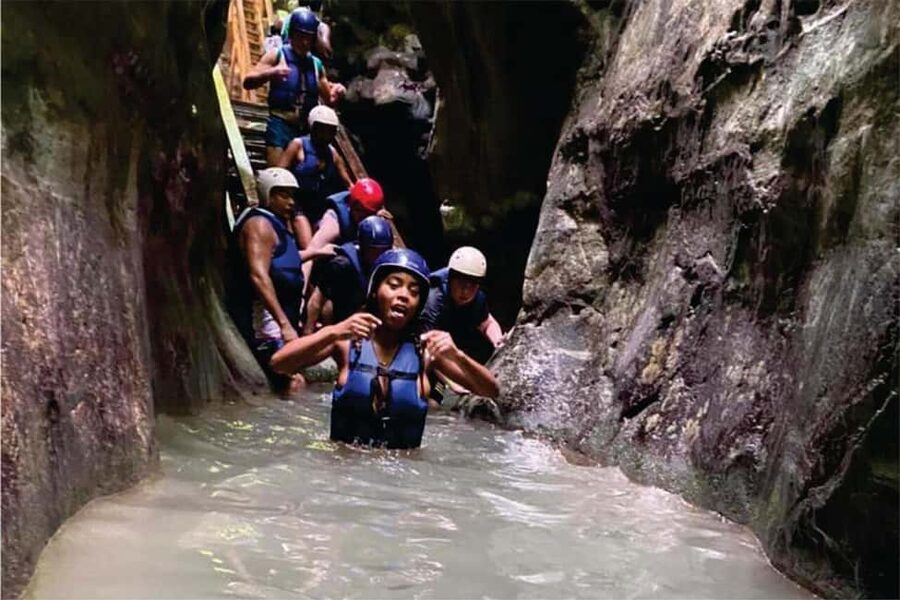 Puerto Plata/Amber Cove: Zipline and Waterfalls with Lunch - Two rope bridges lead to the seventh waterfall