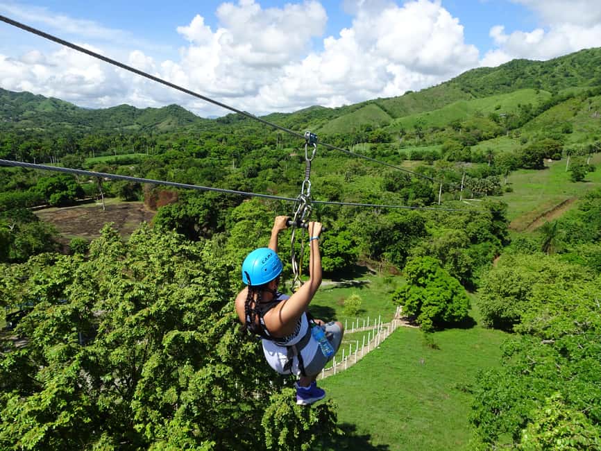Puerto Plata: Zip Line Adventure - From Puerto Plata to the country house