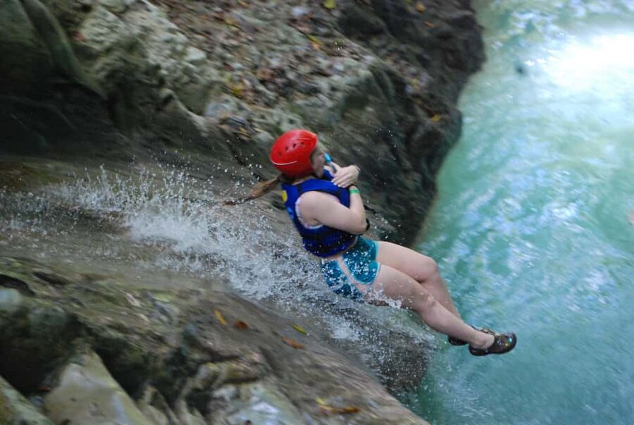 Puerto Plata: Zip Line, Horseback Riding, & Waterfall Combo - Six zip lines above the tropical setting
