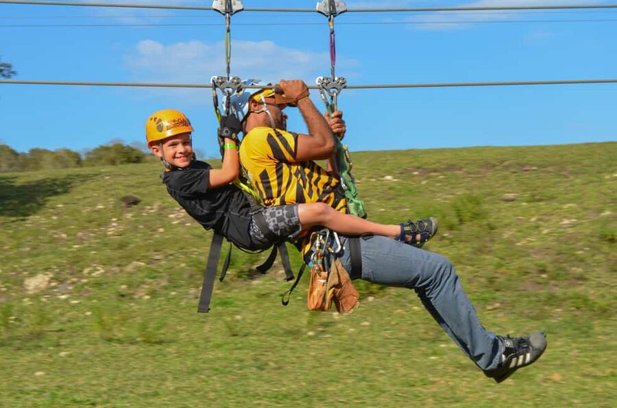 Puerto Plata: Zip Line, Horseback Riding, & Waterfall Combo - Reaching Damajagua Waterfalls with priority access