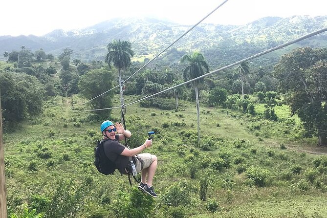 Puerto Plata Zipline Adventure - Fresh fruit, gardens, and small animals