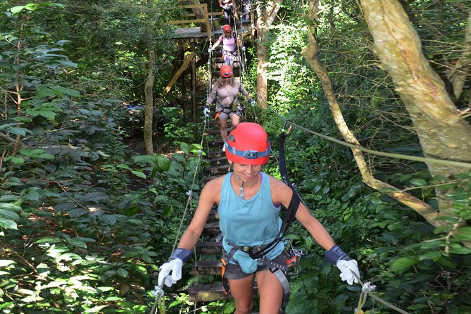 Puerto Rico Ziplining: High-Flying Adventure close to San Juan - Five zip lines, with the longest reaching 1,000 feet