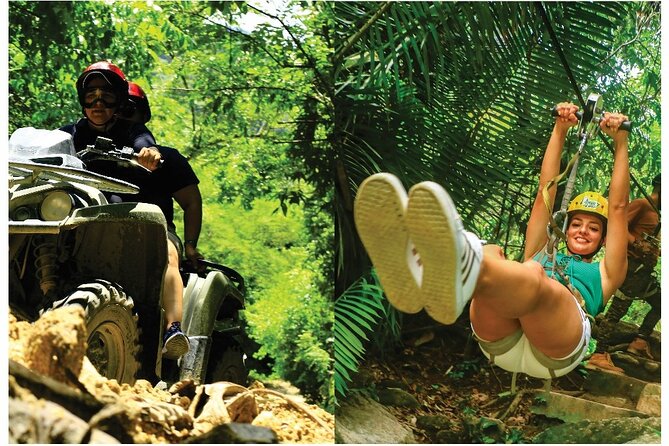 Puerto Vallarta ATV ZIP LINE Combo Adventure - The mountain ranch and the food stop
