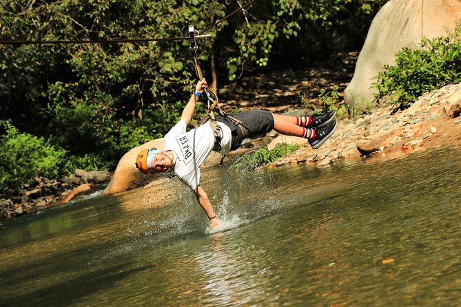 Puerto Vallarta Canopy Tour:Zip-lines and mule ride at the Sierra - Price and value at $120 per person