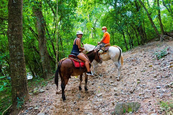 Puerto Vallarta Canopy Tour:Zip-lines and mule ride at the Sierra - The mule ride adds a welcome change of pace