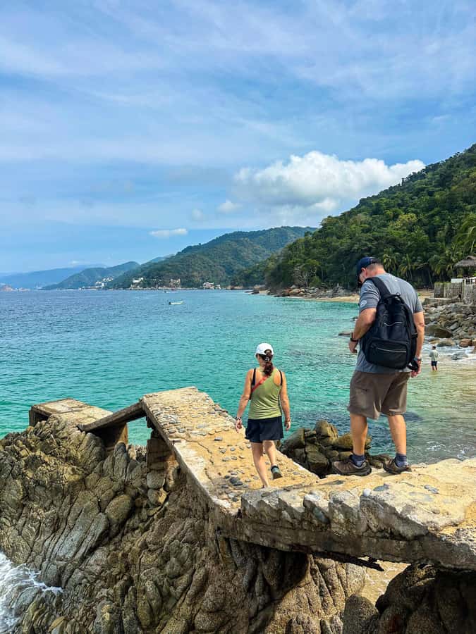Puerto Vallarta: Hiking Trail, 6 Hidden Beaches & Zipline. - Colomitos Beach, the small reward early in the route