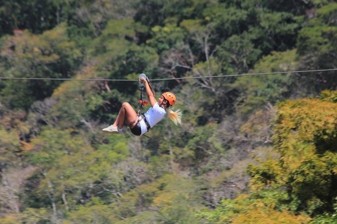 Puerto Vallarta's Best Canopy Zipline + Jorullo Bridge walk! - The hiking between lines is part of the tour