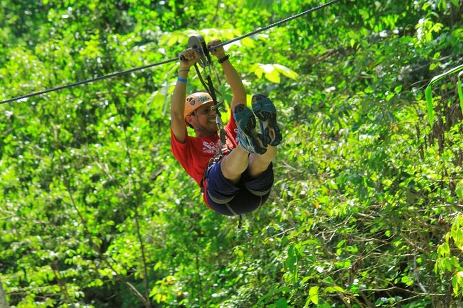 Puerto Vallarta's Best Canopy Zipline + Jorullo Bridge walk! - Tequila tasting and time at the park
