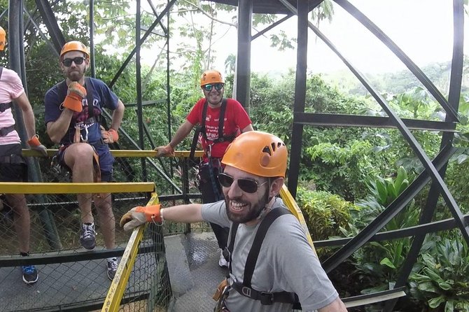 Punta cana: Half-Day Zipline Tour - Weather can change the plan