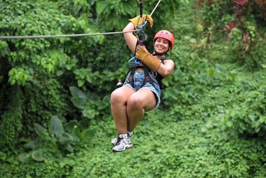 Punta Cana: Zip Line Adventure with Hotel Pickup - Eight lines instead of one quick ride