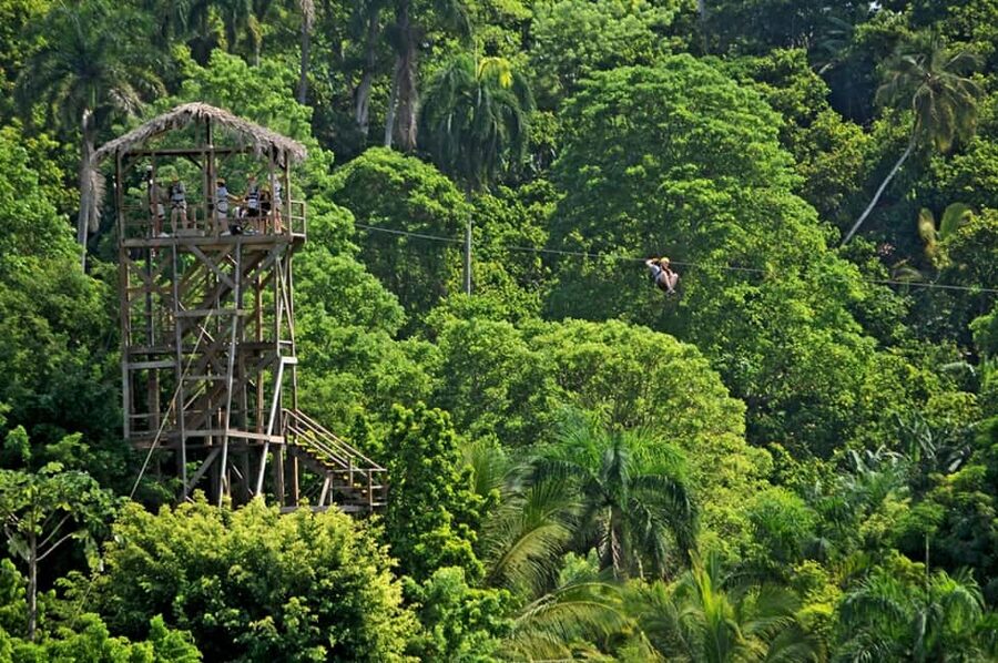 Punta Cana: Zip-Lining 12 Cables - The cultural stop and refreshments