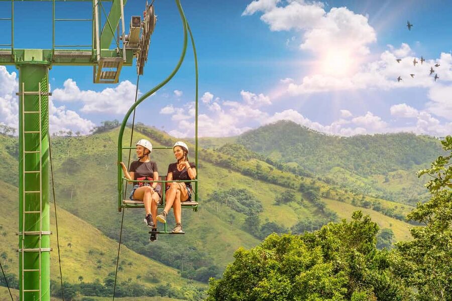 Punta Cana: Zipline, Chairlift, Buggy & Horse Ride Adventure - Getting there from Punta Cana