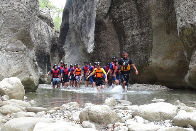 Rafting at Koprulu Canyon with Zipline Incl. Lunch f/Antalya - What to wear for cold water and rough footing