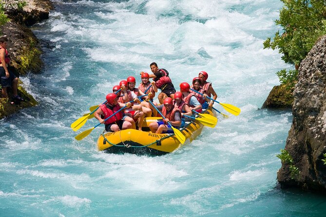Rafting at Koprulu Canyon with Zipline Incl. Lunch f/Belek - A short zipline with broad views