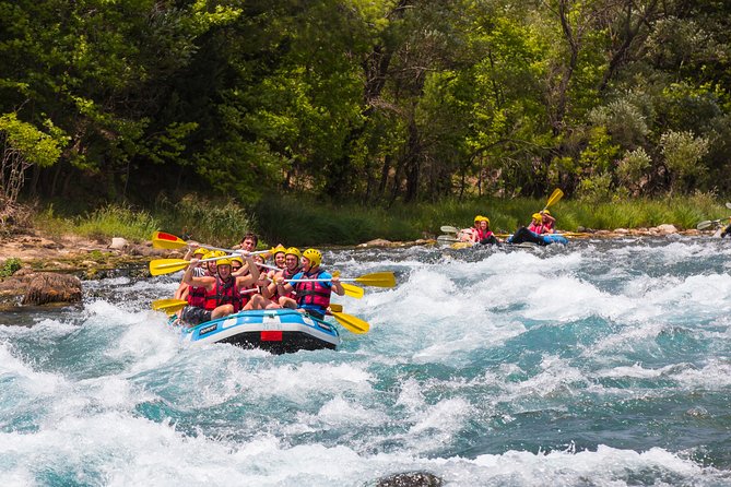 Rafting at Koprulu Canyon with Zipline Incl. Lunch f/Kemer - The Zipline Above the Canyon