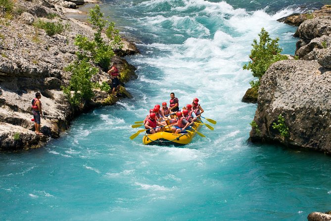Rafting at Koprulu Canyon with Zipline Incl. Lunch f/Kemer - The Roman Bridge Adds More Than a Photo Stop