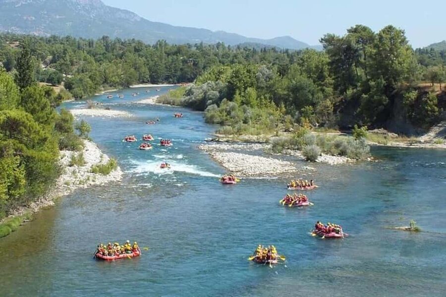 Rafting, Buggy, Zipline & Jeep – From Antalya/Alanya/Side - A Roman bridge, mountain views, and a useful photo stop