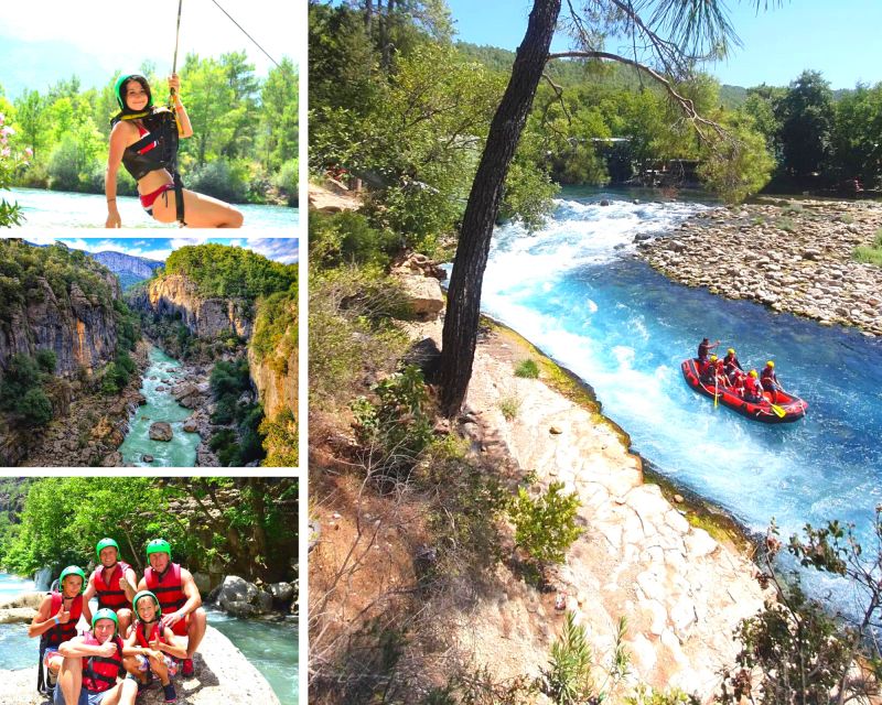 Rafting, Canyoning & Zipline, : 3-in-1 Adrenaline Tour - What the $58 price really covers