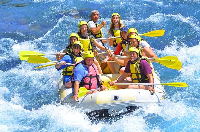 Rafting Combo Tour from Antalya: Zipline, Quad/Buggy w/Lunch - The first 14 km of rafting