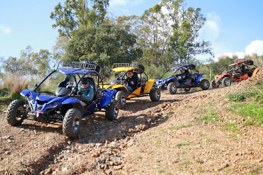 Rafting, Quad or Buggy Ride, Zipline, Jeep Tour Super Combo - Jeep ride to the Roman bridges