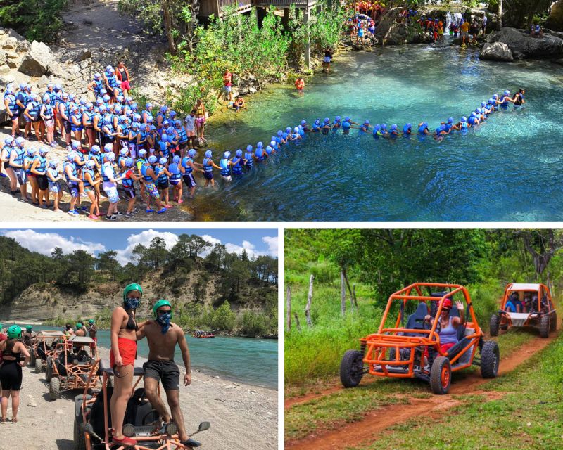 Rafting, Quad or Buggy Ride, Zipline, Jeep Tour Super Combo - Quad or buggy riding along the river