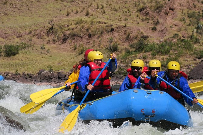 Rafting & Zip line Urubamba River 1 Day - The zipline over the river