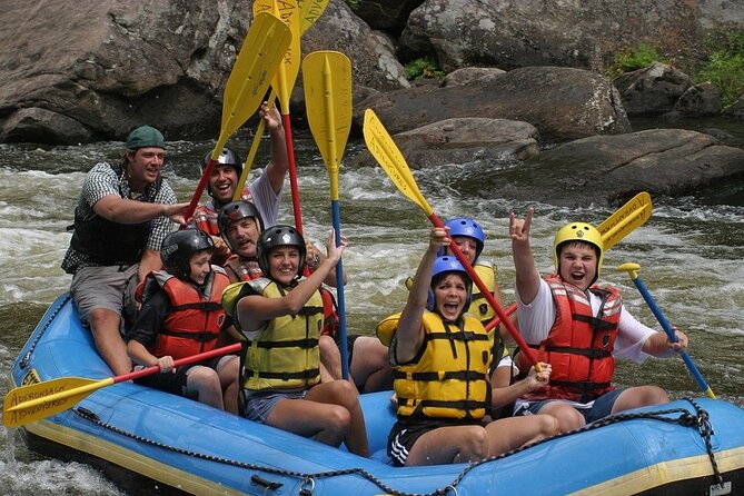 Rafting, Zipline & Canyoning with Lunch & Transfer from Alanya - Rafting through Köprülü Canyon National Park