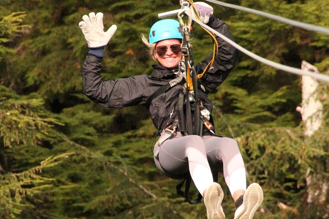 Rainforest Canopy & Zipline Adventure in Ketchikan, AK - Flying above Ketchikan’s Tongass rainforest