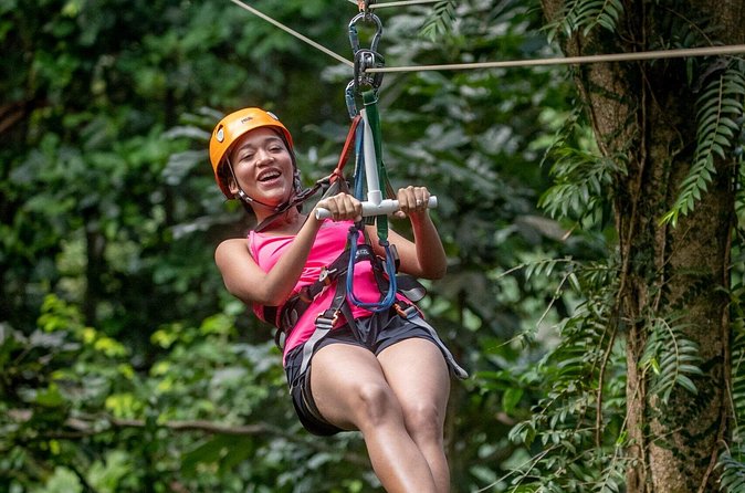 Rainforest Rush: St. Lucia Zip Line Adventure - Eight lines through a mature tropical forest